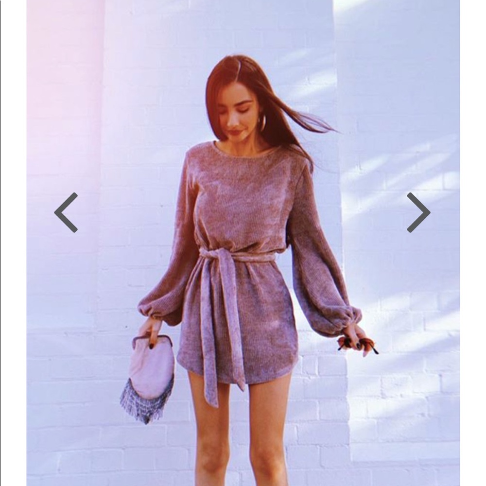 VERGE GIRL dreams & reality knit dress